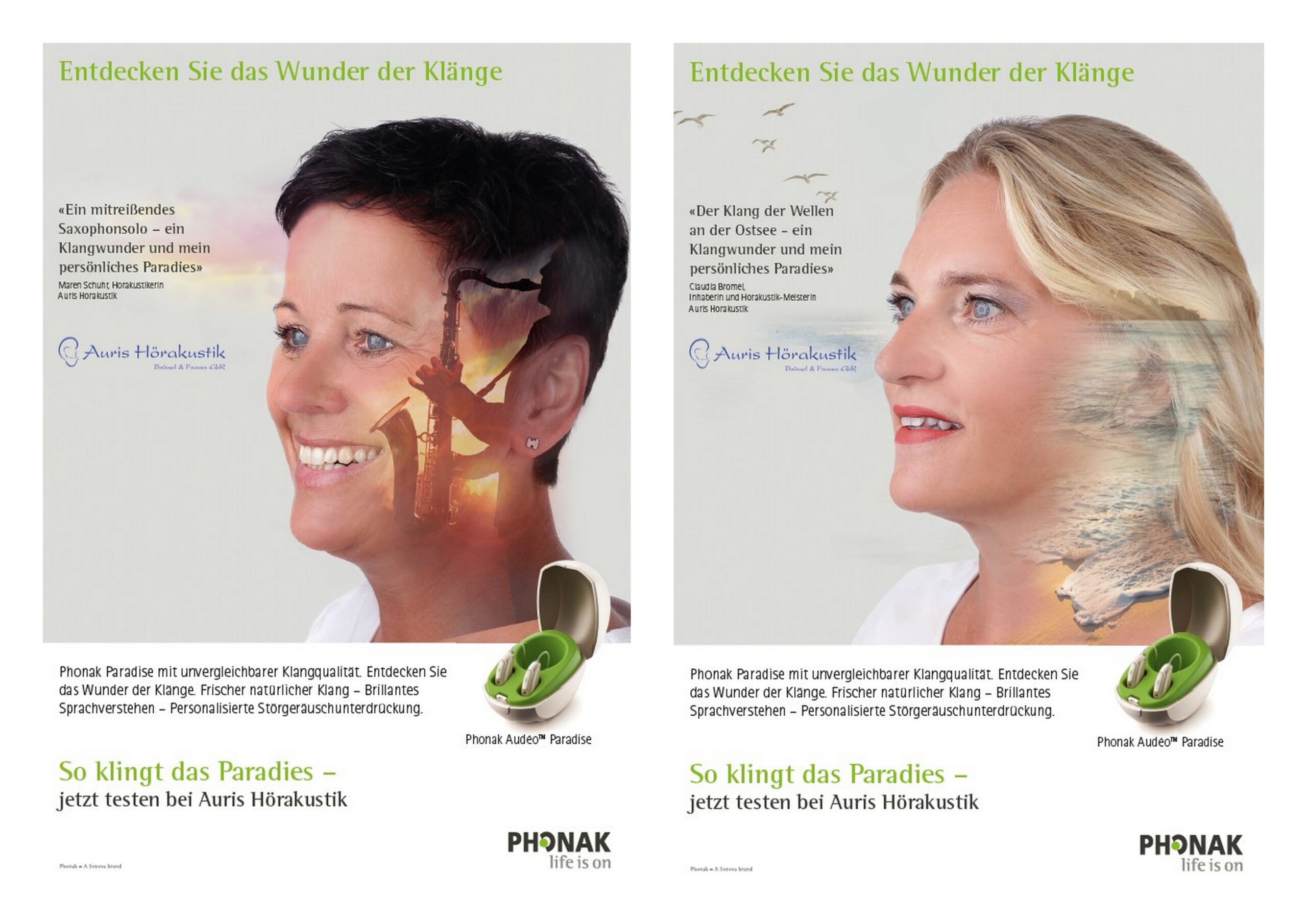 Entdecken Sie das Wunder der Klänge mit dem Phonak Paradise