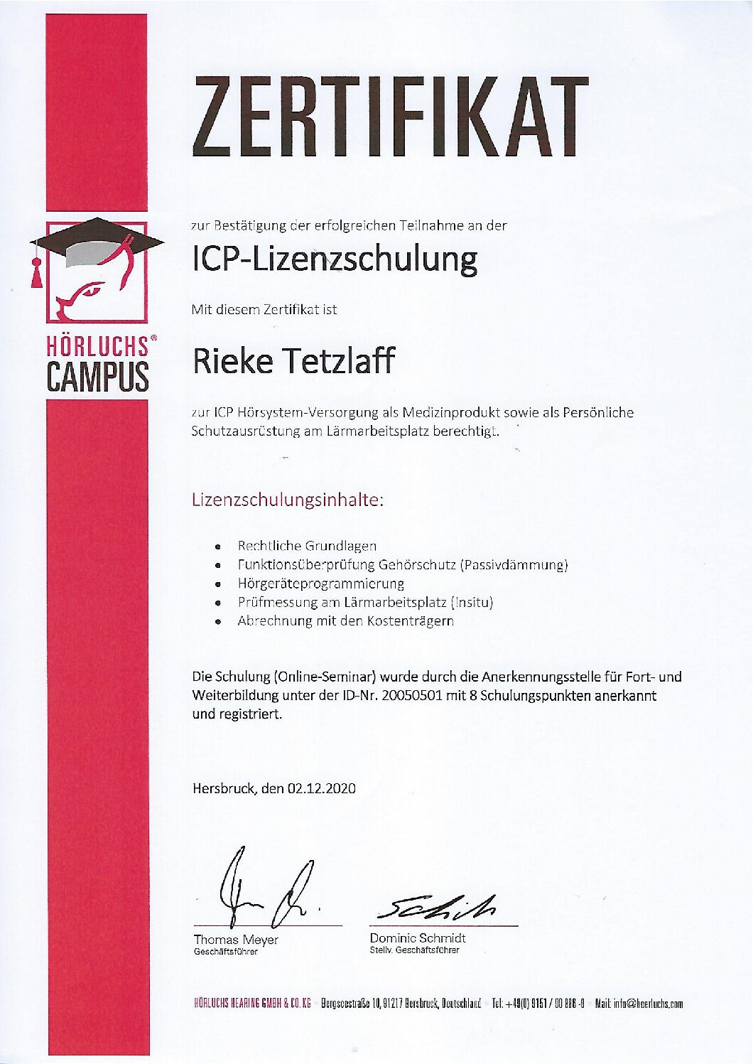 Hörluchs ICP Partner